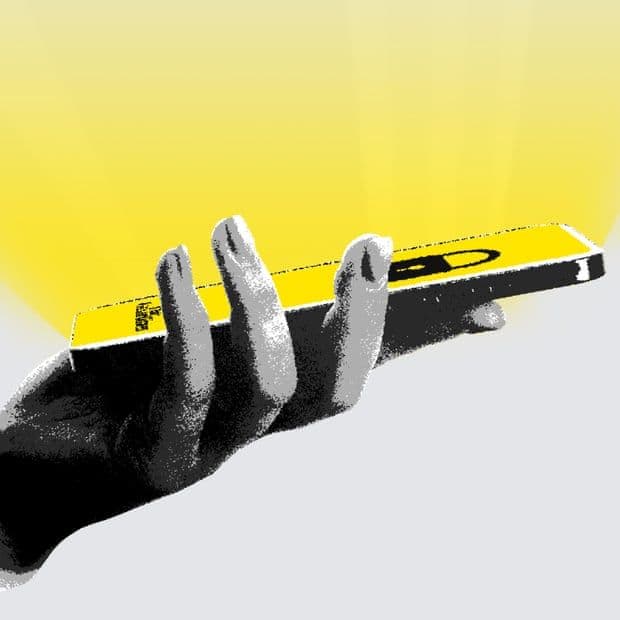 A hand holding a glowing smartphone, symbolizing digital strategies for earning and managing Qantas loyalty points.