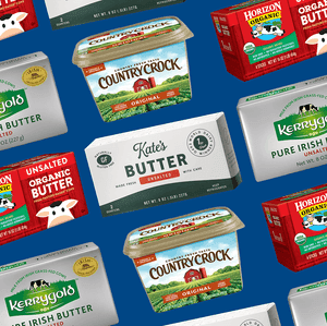 Assortment of butter and butter blend packages for identifying recalled products