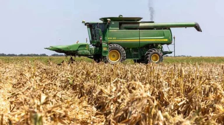 Graphic design displaying information about the USDA Harvest Fuel Relief program.