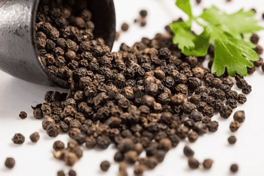 Hạt tiêu đen khô, biểu tượng của thị trường tiêu Việt Nam đang tăng giá mạnh.