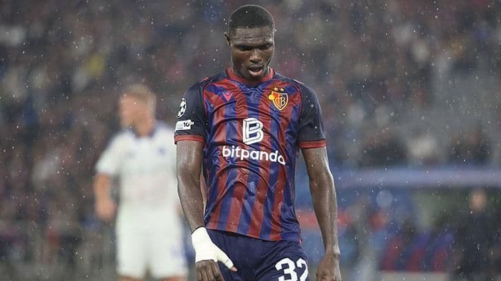 Jonas Adjetey on the field, reflecting on the significant transfer offers from Galatasaray and Brentford.