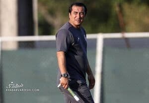 Khodadad Azizi, an Iranian football figure, representing the impact of Mehdi Taremi's career on Iranian football.