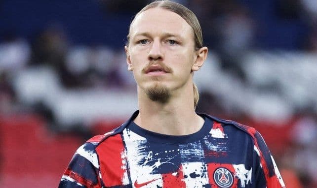 Le gardien Matvey Safonov, un des noms évoqués dans le dilemme des gardiens du PSG