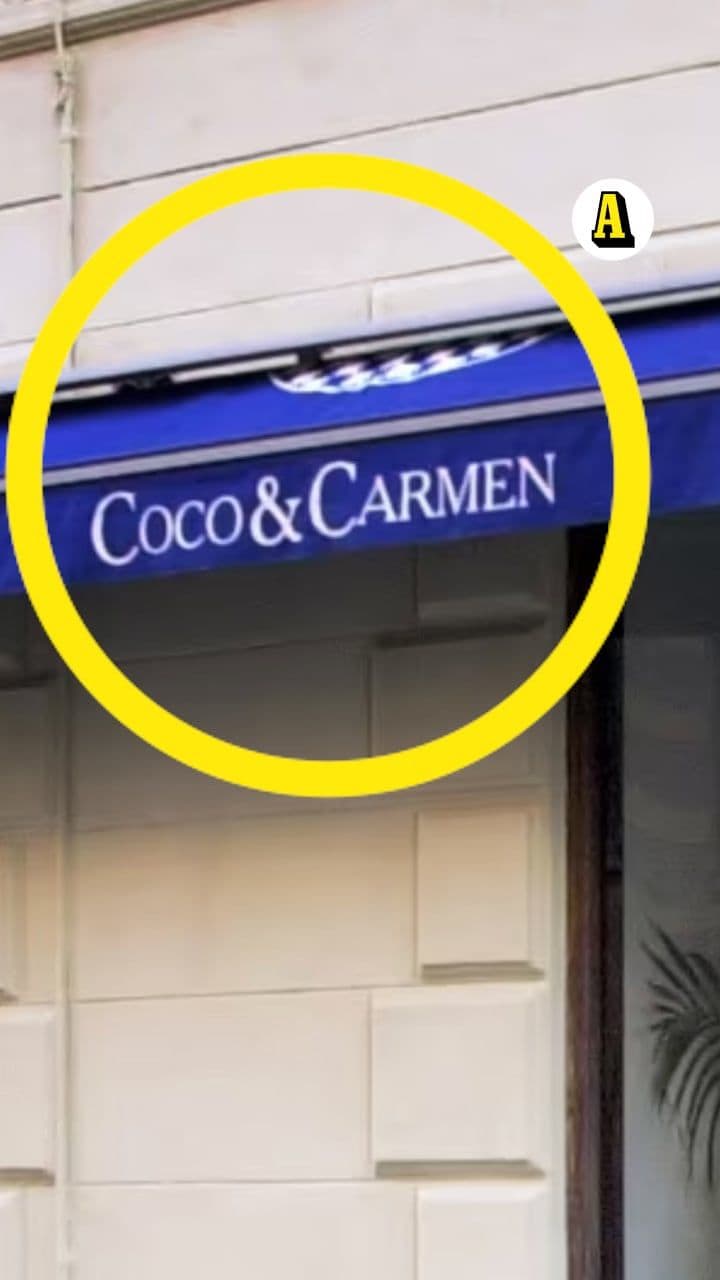 L'enseigne du restaurant de luxe Coco & Carmen à Stockholm, au centre d'une épidémie de Listeria.