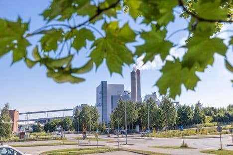 L'usine UPM de Kaukaa à Lappeenranta, dont la production de papier est menacée.
