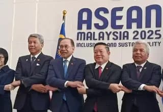 Malaysian Prime Minister Anwar Ibrahim, who successfully mediated a ceasefire between Cambodia and Thailand.