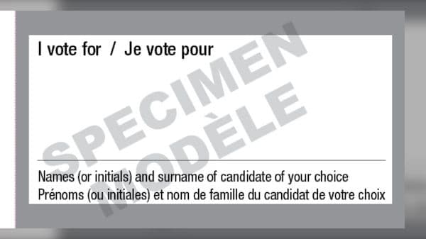 Mark Carney speaking at a podium with a Canadian flag in the background, symbolizing his role in Canada's trade strategy.