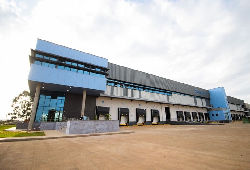 Modern cold-chain logistics facility in Kenya, representative of regional agricultural infrastructure development.