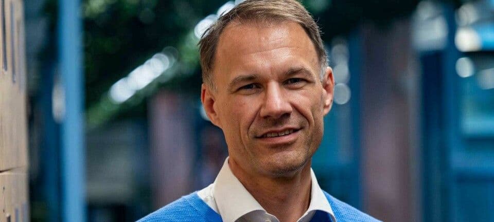 Niklas Fjeldberg, CEO of animal welfare organization Anima, leading the campaign against McDonald's chicken practices.