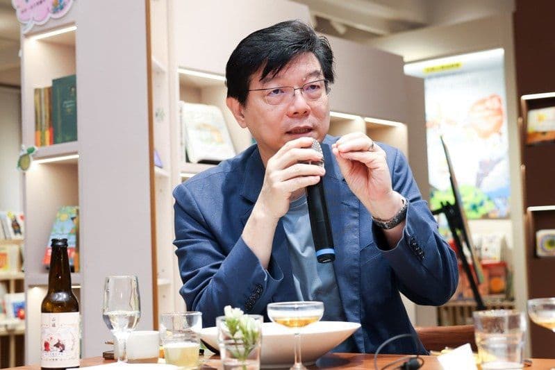 Pei Wei, président de Mirror Weekly, la publication taïwanaise impliquée dans la fuite d'informations.