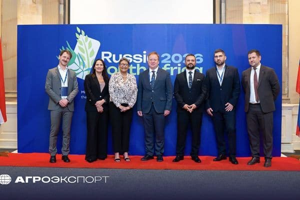 Representatives from Russia and South Africa during the 2026 agricultural trade mission.