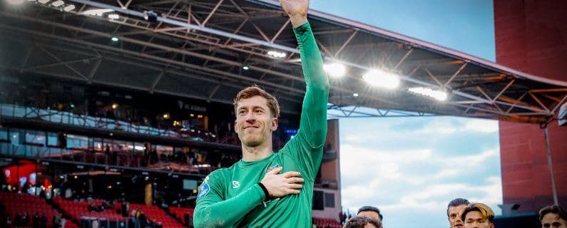 Robin Roefs, a former N.E.C. player, whose transfer exemplifies the club's successful development model