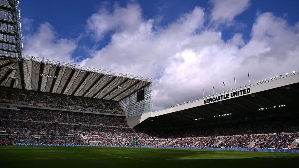 St James' Park, home of Newcastle United, where Alexander Isak is conspicuously absent from pre-season.