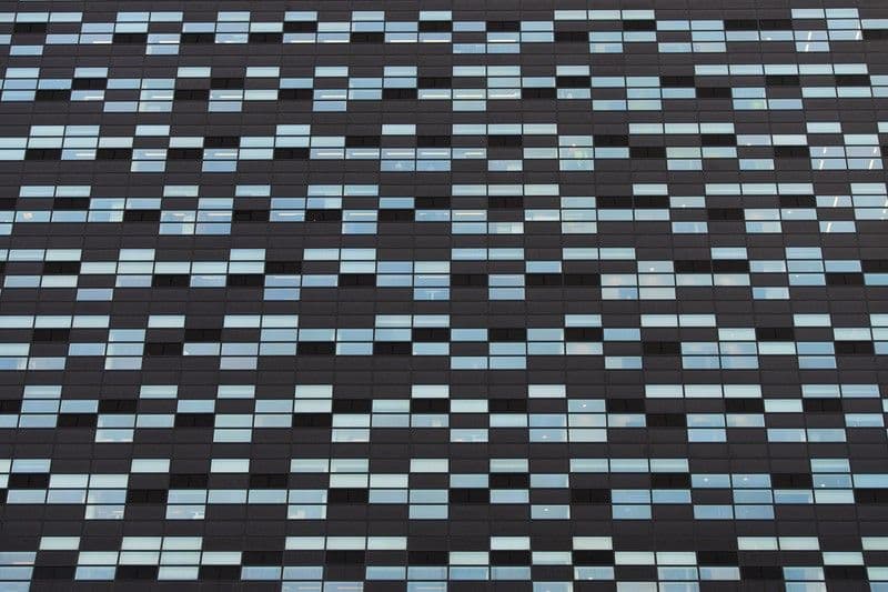 The modern headquarters building of Nexperia, a key semiconductor manufacturer, in Nijmegen, Netherlands.