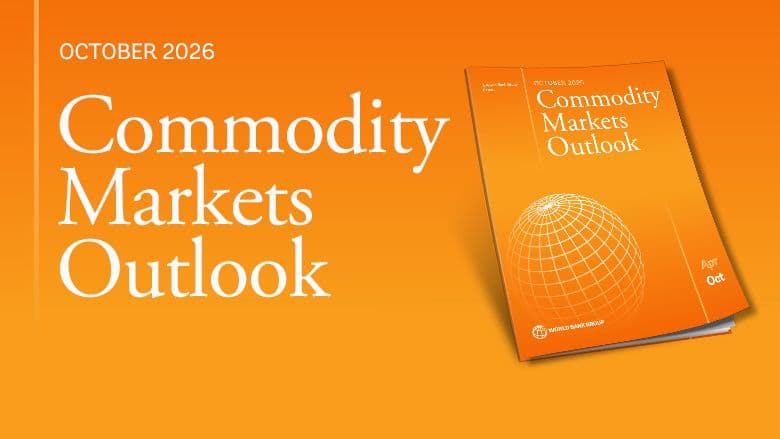 World Bank Commodity Markets Outlook report cover, October 2026.